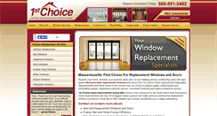 Desktop Screenshot of baystatewindows.com